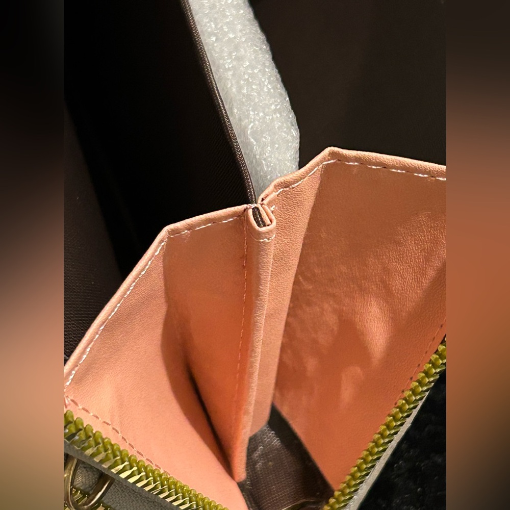 ENDAYCON Beige Crossbody Wallet – Zip Around, Brand New - Picture 6 of 6